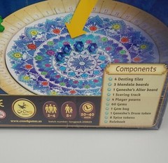 Crowd Games: Ganesha – Fast Abstract Family Game, Ages 14+, New, Free Shipping