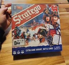 Stratego – Classic Board Game – War Strategy Game W/ Battle Cards – NEW!