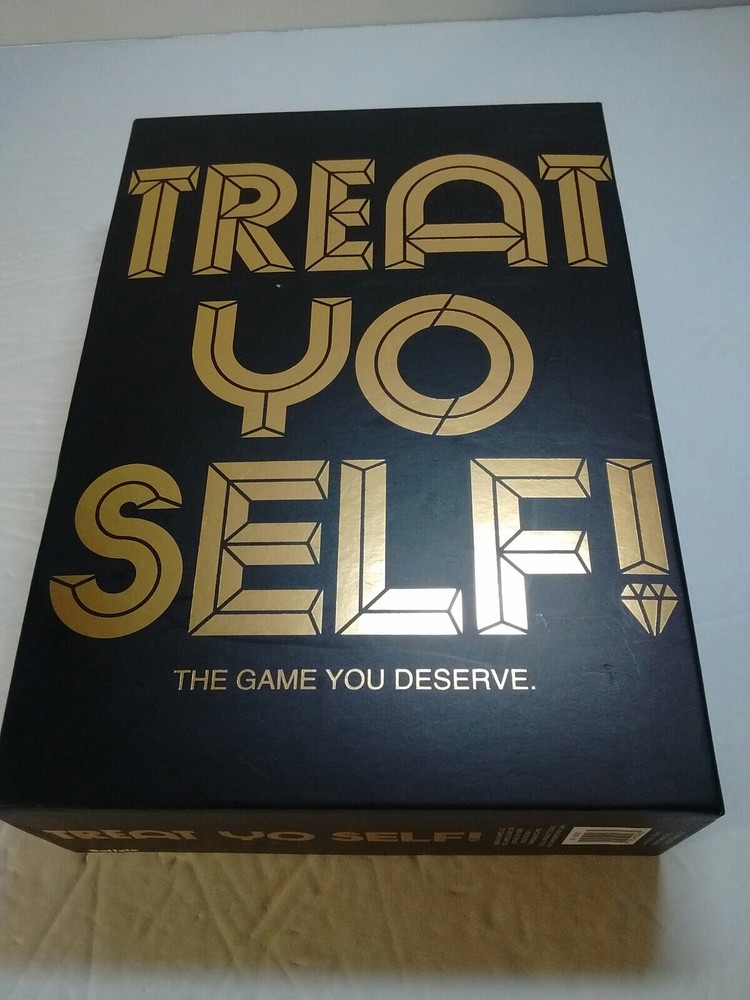 Treat Yo Self! Bidding and Bluffing Family Strategy Game, Board Game *BRAND NEW*
