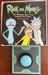Rick And Morty Mr. Meeseeks Box O’ Fun Complete Dice & Dares Adult Swim Game