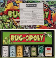 Bug-opoly Late for the Sky Bug Monopoly Unplayed Some Parts Sealed Complete