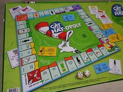 Dr. Seuss The Cat in the Hat-Opoly Late For The Sky 2003 COMPLETE ~FREE SHIPPING