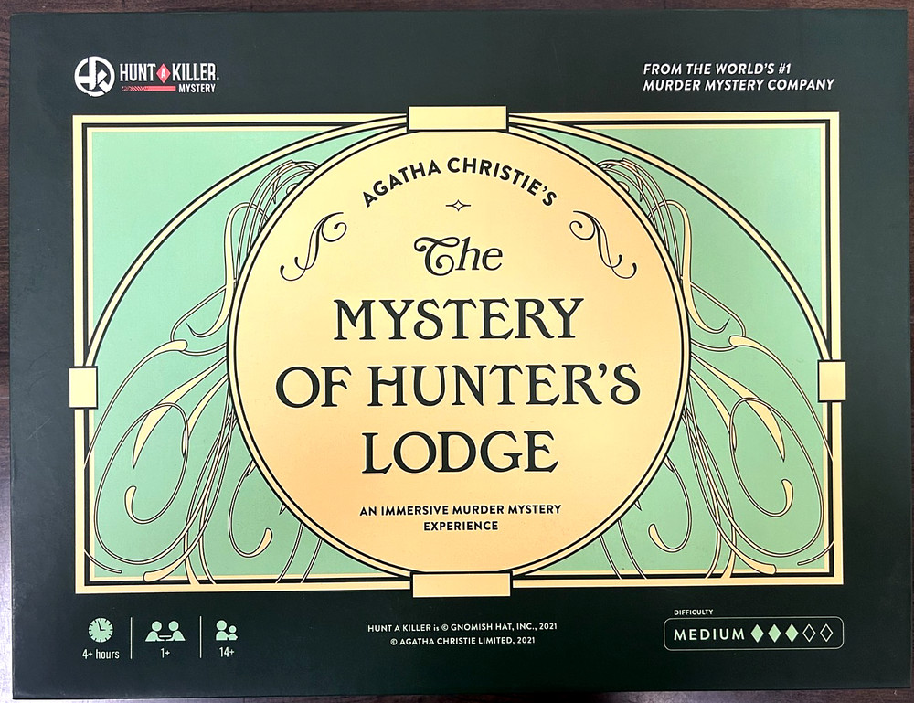 Hunt A Killer Game – Agatha Christie’s The Mystery of Hunter’s Lodge – COMPLETE!