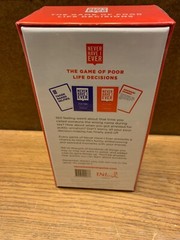 NEVER HAVE I EVER The Game of Poor Life Decisions – New – sealed