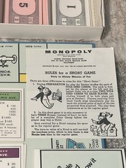 Vtg MONOPOLY Board Game 100% COMPLETE 1973 VINTAGE~NEVER BEEN PLAYED