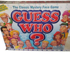 Hasbro Guess Who? Classic Mystery Face Game 2 Players 6+ Family USA New Sealed