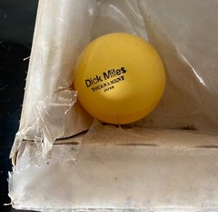 Vintage DMS Dick Miles Sports Table Tennis Beer Ping Pong Set Paddles/Net/Ball