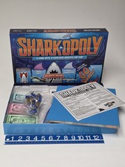 SHARKOPOLY, COMPLETE GAME FEROCIOUS APPETITE FOR FUN.