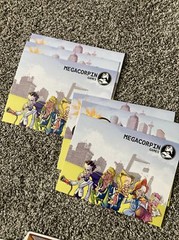 Megacorpin ScandalOh Mystery Board Game for 1 to 6 Players Ages 12 Years and Up