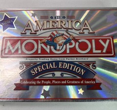 America Monopoly Special Edition 2002 Holographic Box New Sealed Board Game USA