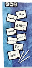 Family Board Game Party Game Blank Slate USAopoly Ages 8 and Over
