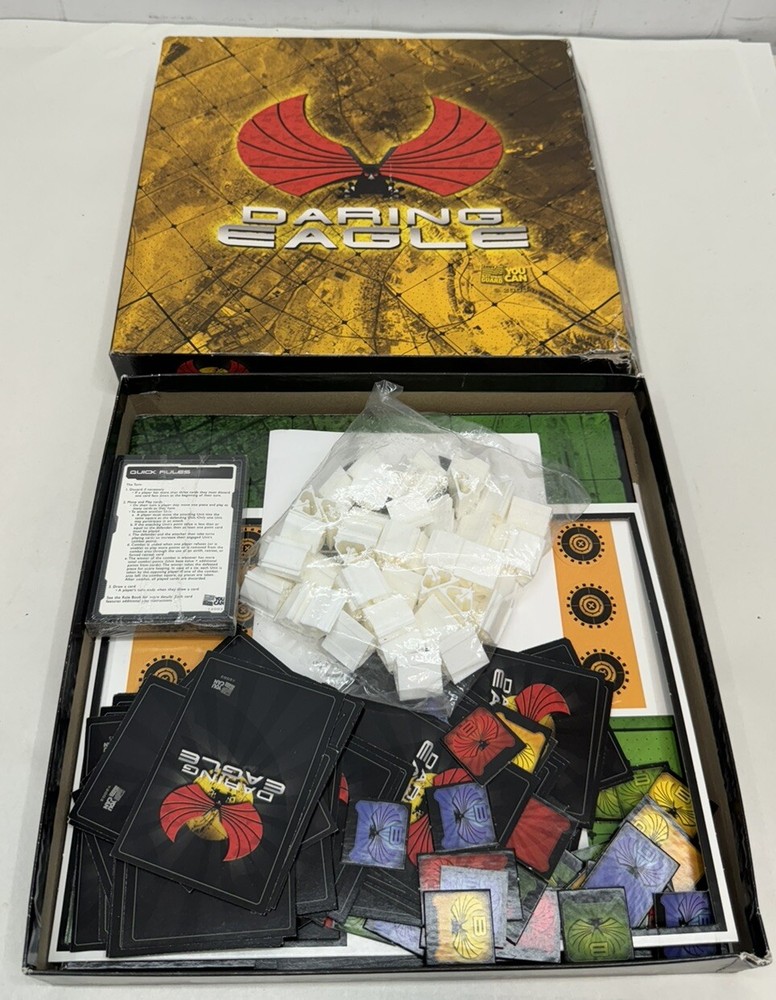 Daring Eagle Army National Guard Military Strategy Board Game