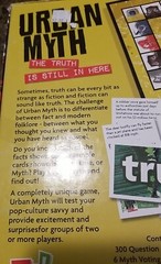 Urban Myth (The Truth is Still In Here)age 12+/2+players. Looks Complete