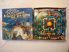 1975 Lakeside Walt Disney 20,000 Leagues Under The Sea Board Game NEAR COMPLETE