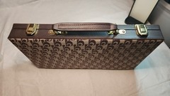 Vintage 1975 Rummy-Tyle tile game, Traditional Press, Hard case with handle