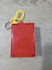 Perfection The Game Keychain 2000 FUN Milton Bradley Mini A Few Pieces Missing