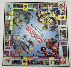 2005 Disney Pixar Monopoly Game USAopoly Complete Great Condition FREE SHIPPING