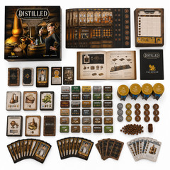 Distilled: A Spirited Strategy Game, Strive for The Title of Master Distiller