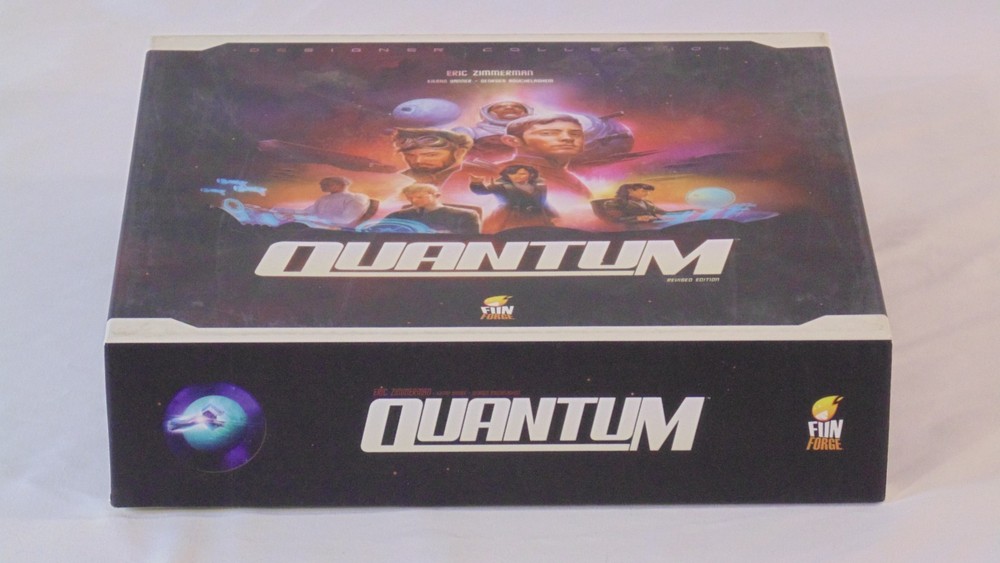 Quantum Revised Edition Board Game Funforge Complete Sci-Fi Strategy