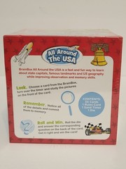 Game Brain Box All Around The World – 1 or more players Ages 8+ MindWare – NEW