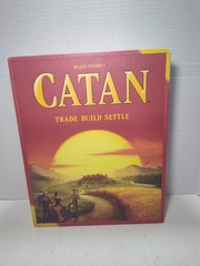 Catan Base Game 5th Edition Complete + Game Cards Accessory Set -Excellent Cond.