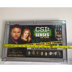 CSI Crime Scene Investigation Senses Board Game New Sealed 2005 SBG 3210