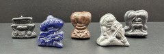 Lot Of 2 Open GoGo’s Crazy Bones Rockeros Bazooka Pack Extremely Rare Mexican