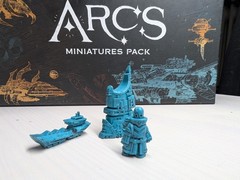Cole Wehrle’s ARCS: Miniatures Pack 100+ Miniatures Kickstarter OOP *AS NEW*
