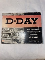 Avalon Hill. Original 1961 Copy. Green Backsides Counters VGC.