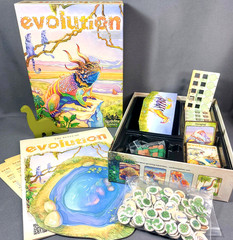 Evolution North Star Games The Dynamic Game of Survival Board Game 100% Complete