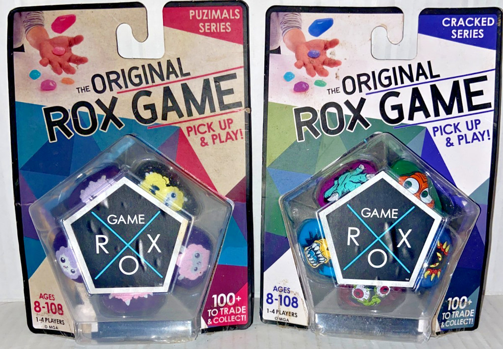 Lot Of 2 – The Original Rox Game – Puzimals / Cracked – NEW SEALED!