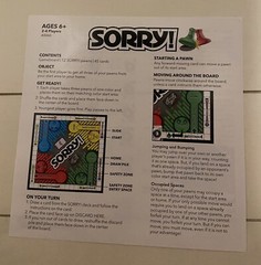 Sorry Game 2016 A5065