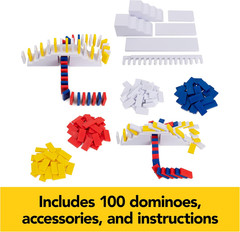 Spin Master Games, Lily Hevesh H5 Domino Creations 100-Piece Dominoes Set, Kids