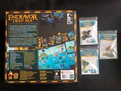 ENDEAVOR – Deep Sea Deluxe Edition + 3 Mini-Expansions – New/Sealed