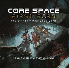 – Core Space First Born – Sci-Fi Miniatures Board Game – Cyberpunk 28Mm Science
