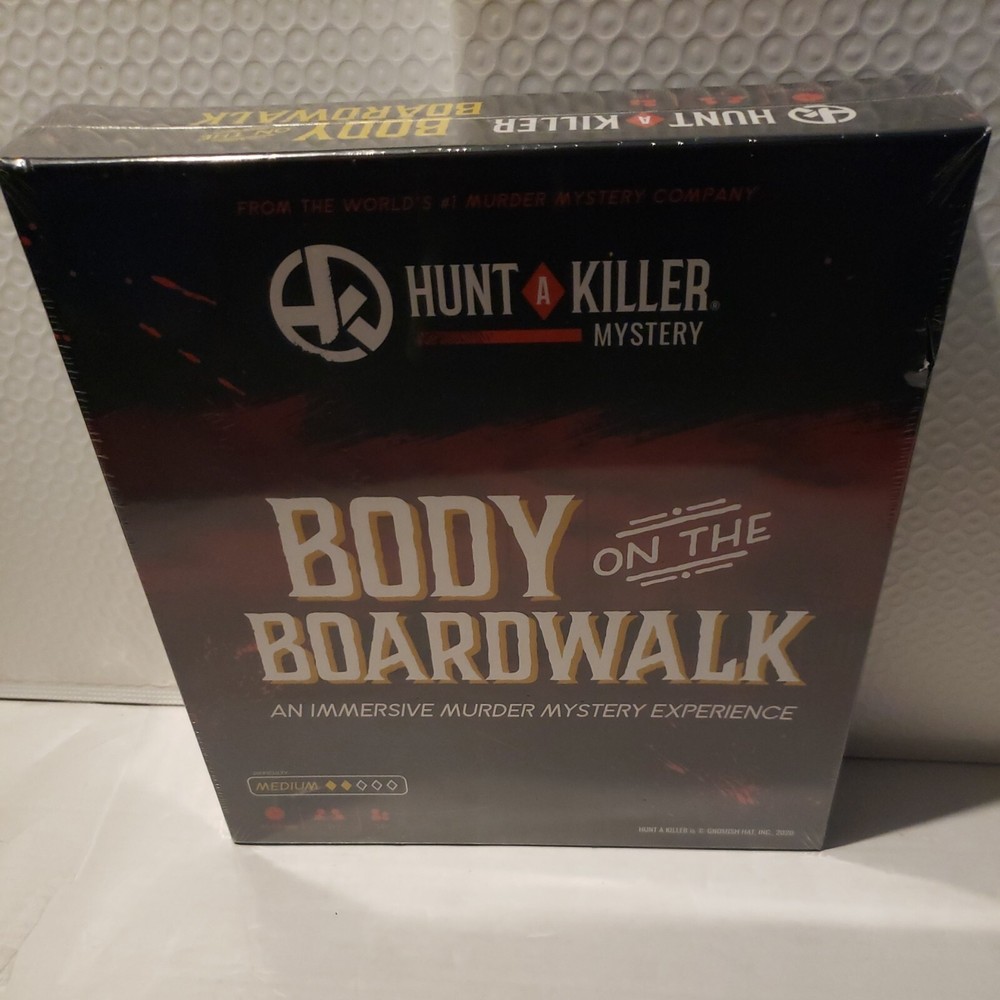 Hunt A Killer Body On The Boardwalk, Immersive Murder Mystery Game