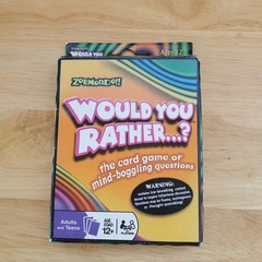 Would You Rather Card Game Zobmondo 160 Questions Ages 12 And Up Fun Icebreaker