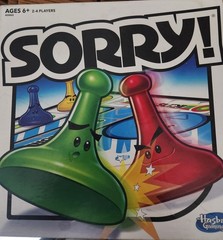 Hasbro Gaming Sorry! Family Board Game Complete 2-4 Players Ages 6+ A5065