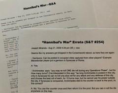 HANNIBAL’S WAR [S&T #254] Game EXPANSION. 14 Counters! +5 BONUS! EXCELLENT!