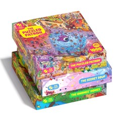 Jigsaw Puzzles 3 Pack 1000 Piece Magic Series Three Led Secret Soup Homes