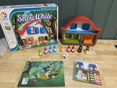 Snow White Deluxe Puzzle Game Smart Games, 4-7 years, 1 player, 48 challenges