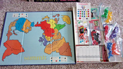 Vintage 1961 Board Game SUMMIT GLOBAL STRATEGY Milton Bradley