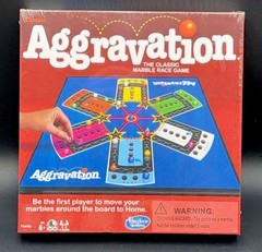 Aggravation Game Family Board Game Multi Colored Fun for 2-6 Players NEW SEALED
