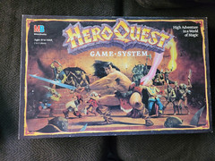 Hero Quest Game System Avalon Hill 1990 version