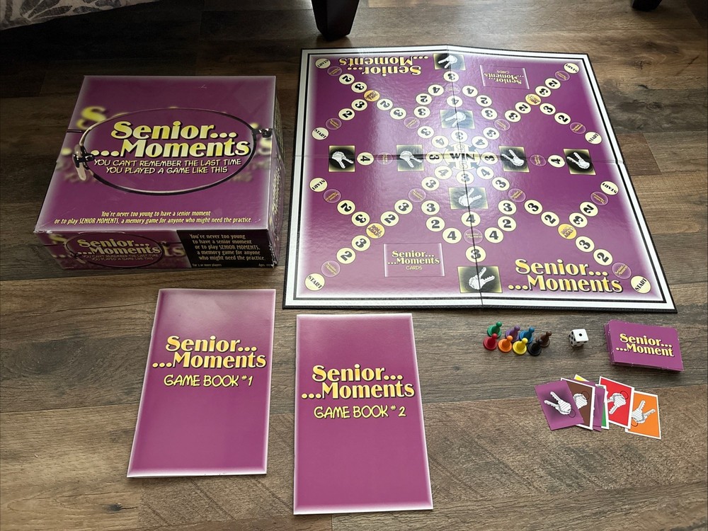 Senior Moments Game – EUC – COMPLETE – TDC Games