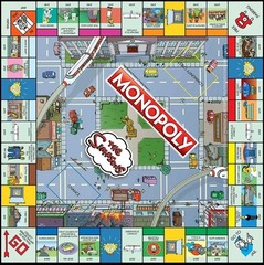 The Simpsons Monopoly Board Game 30th Anniversary Edition for 2 to 6 Players