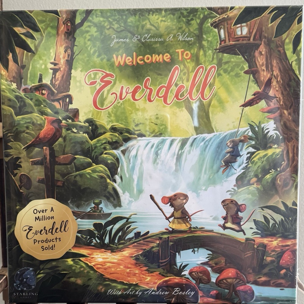 Sterling Games Welcome To Everdell My Lil’ Family Board Game Ages 6 + New Sealed