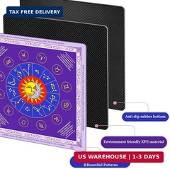 Mahjong Mat – Non-Slip, Noise Reducing & Waterproof Game Mats 31.5 x 31.5 Inches