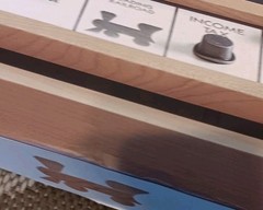 Monopoly Luxe Edition Maple Wood Cabinet Luxury Premium Game Board