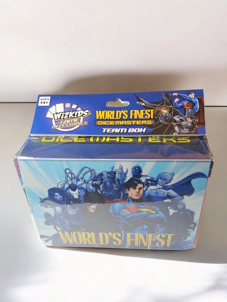 🔥DC Dice Masters: World’s Finest – Team Box – Deck Box WizKids Game Accessories